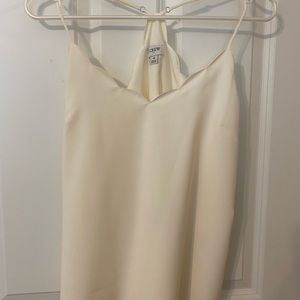 Size 4 scallop cami by j crew factory